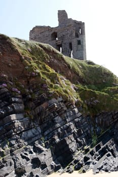ruins on the cliff