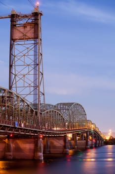 bridge over Columbia River Oregon