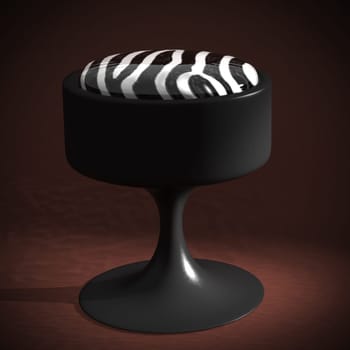Zebra stool