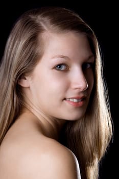 Beautiful woman portrait