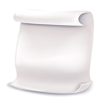 blank roll paper