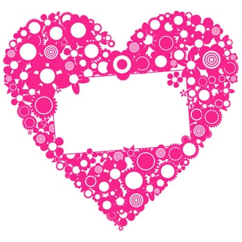 Flowers heart