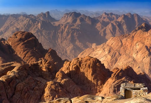 Endless mountain world Sinai