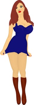 young girl