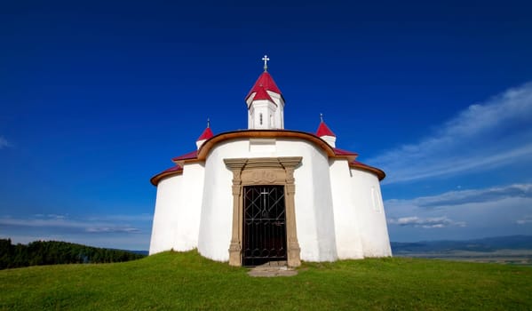 Small chapel at Sanzieni, Romania