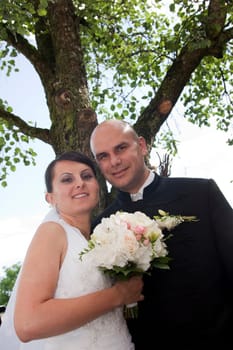 Bride and groom