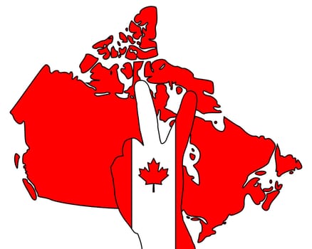 Canadian Hand Sign
