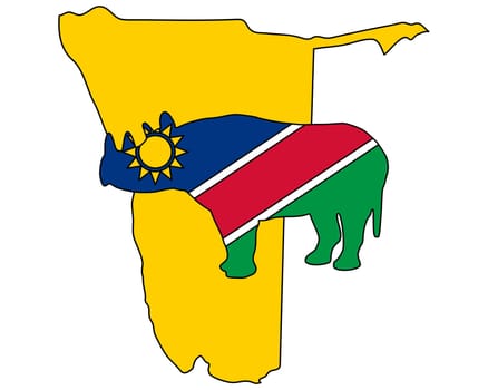 Namibia Black Rhinoceros
