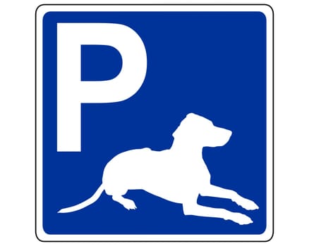 Traffic signs for dogs