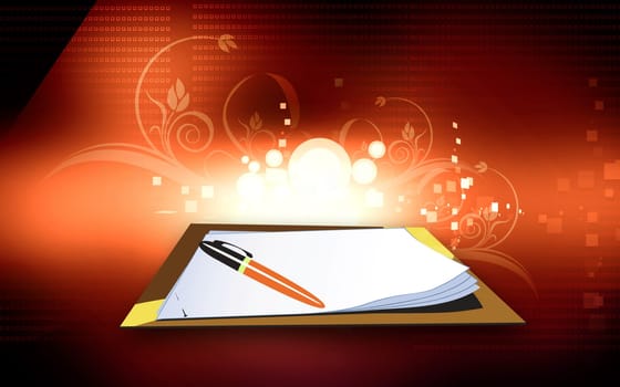 Paper and pen