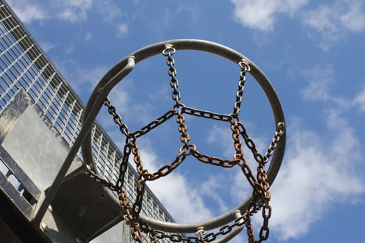 basketballkorb metall