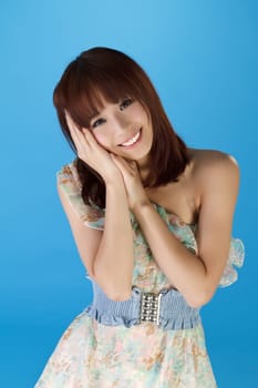 Attractive smiling beauty