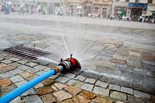 Unusual coolness on hot days