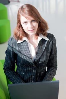 Beautiful business woman