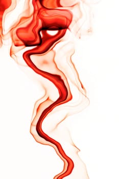 red abstract