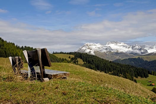 Mountain landscape Arosa II
