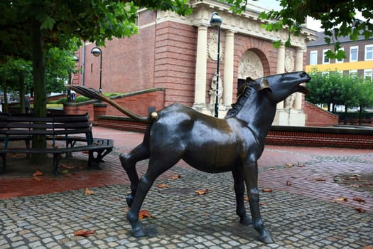 proverbial donkey of Wesel