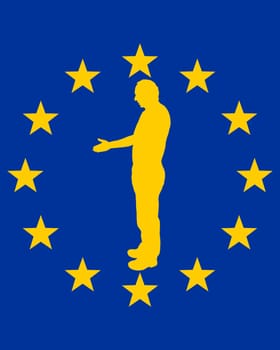 European handshake