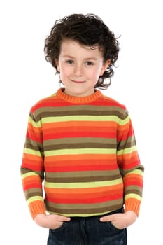 Small handsome boy