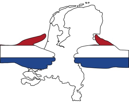 Dutch handshake