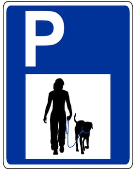 Traffic signs for dogs