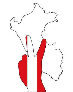 Peru Hand Sign