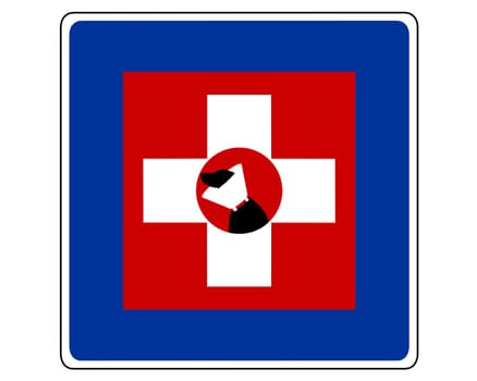 Traffic signs for dogs