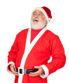 Santa Claus with a laugh
