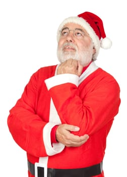 Thoughful Santa Claus