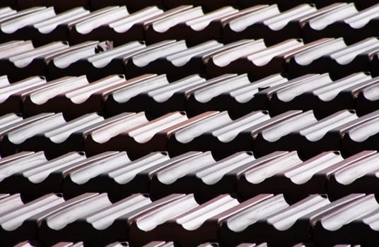 Abstract Roof Tile Pattern