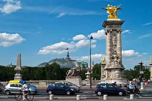Paris cityscape