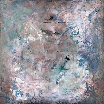 Hand Painted Background Grunge - Monochrome