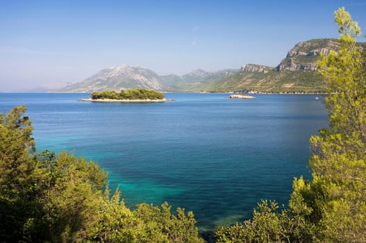 small island in the sea