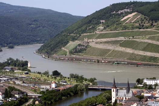 Nahe estuary near Bingerbrück