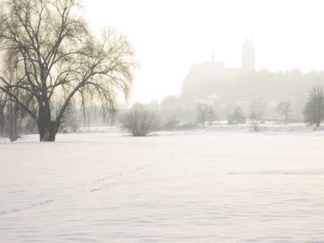 Winter on the Elbe