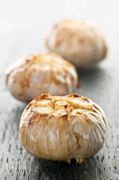 Roasted garlic bulbs