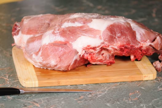raw meat