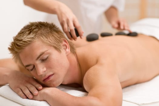 Hot stone massage