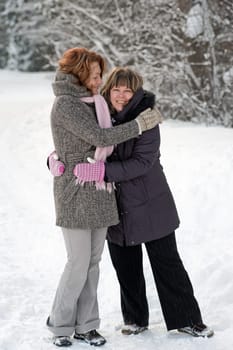Friendship in winter