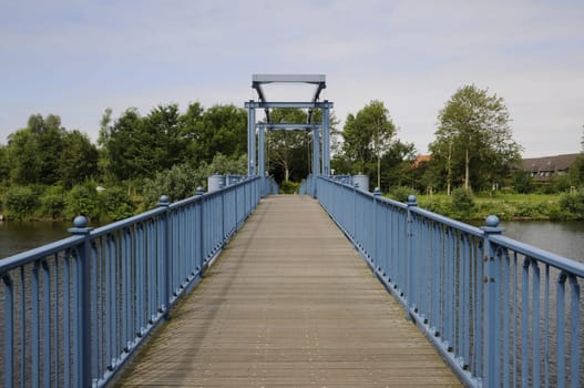 Blue Bridge in Friedrichstadt