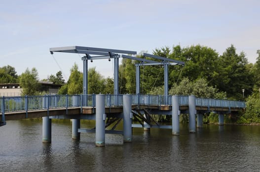 Blue Bridge in Friedrichstadt