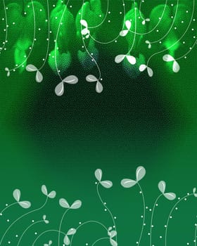 abstract leaves background