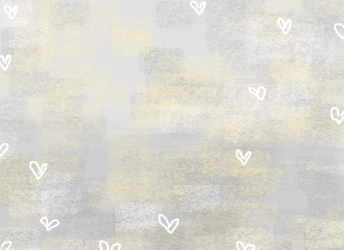 a oil painted canvas with heart shape