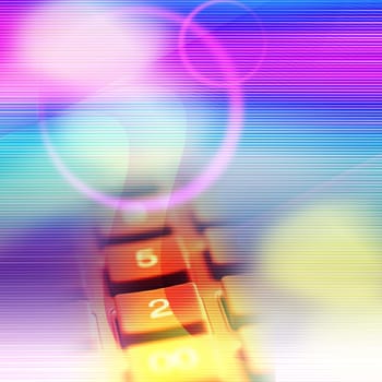 abstratct texture with keyboard