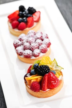 Fruit tarts
