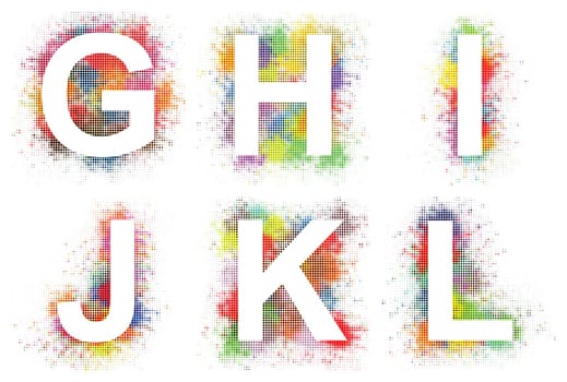 Alphabet g-l