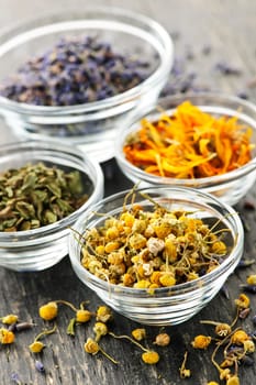Dried medicinal herbs