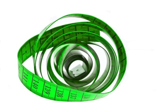 Tape measure... green