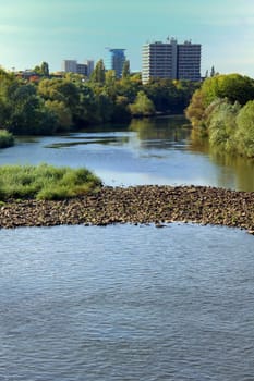... ... and the nature reserve "Lower Neckar"""