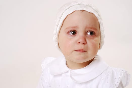 Crying girl